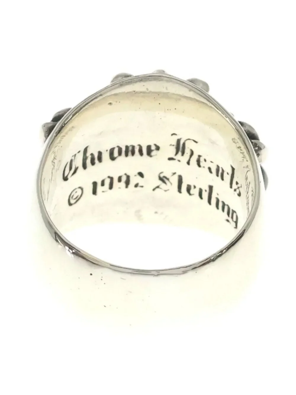 Chrome Hearts Keeper Ring Silver